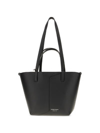 Emporio Armani Women Small Leather Tote Bag