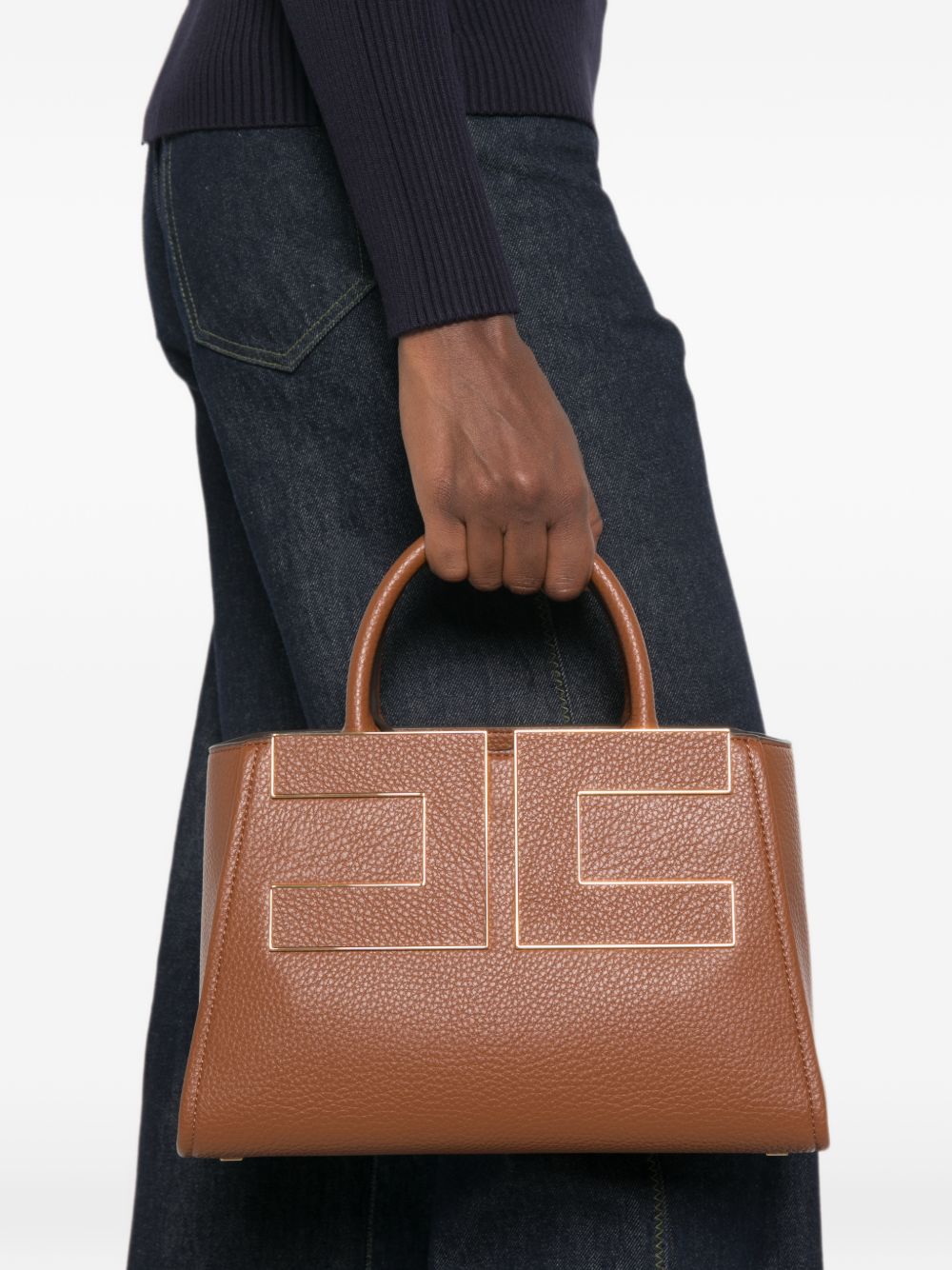 Elisabetta Franchi Women Faux Leather Tote Bag