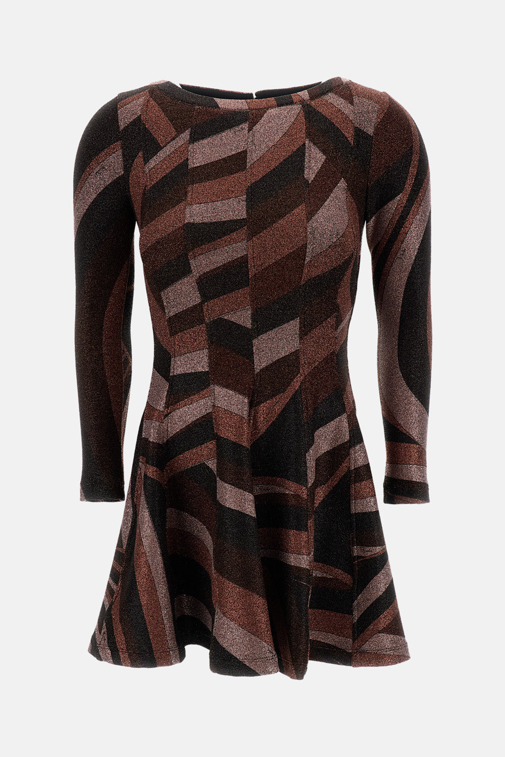 Emilio Pucci Emilio Pucci Women Short Lurex Jersey Flared Dress