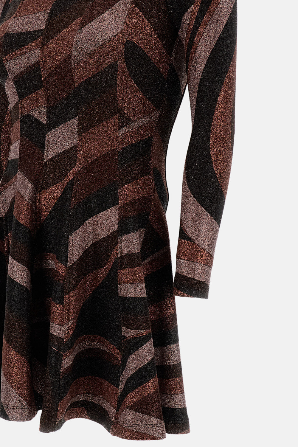 Emilio Pucci Emilio Pucci Women Short Lurex Jersey Flared Dress