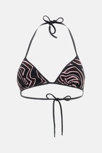 Emilio Pucci Women Bikini Top Labirinto Print