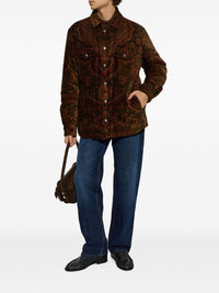 Etro Men Printed Cotton Overshirt