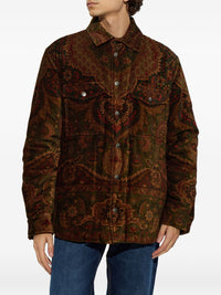 Etro Men Printed Cotton Overshirt