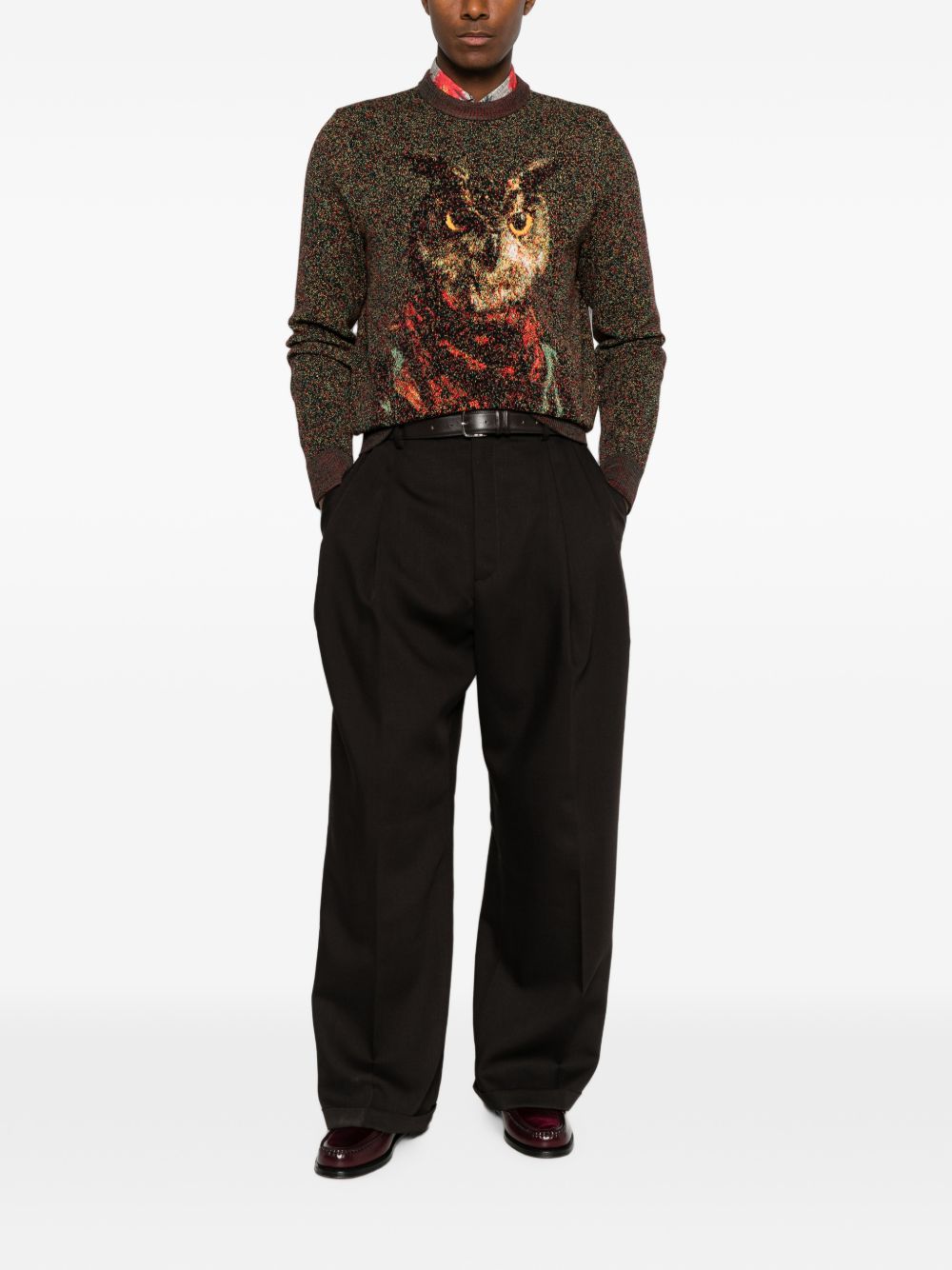 ETRO Etro Men Wool Blend Crewneck Sweater