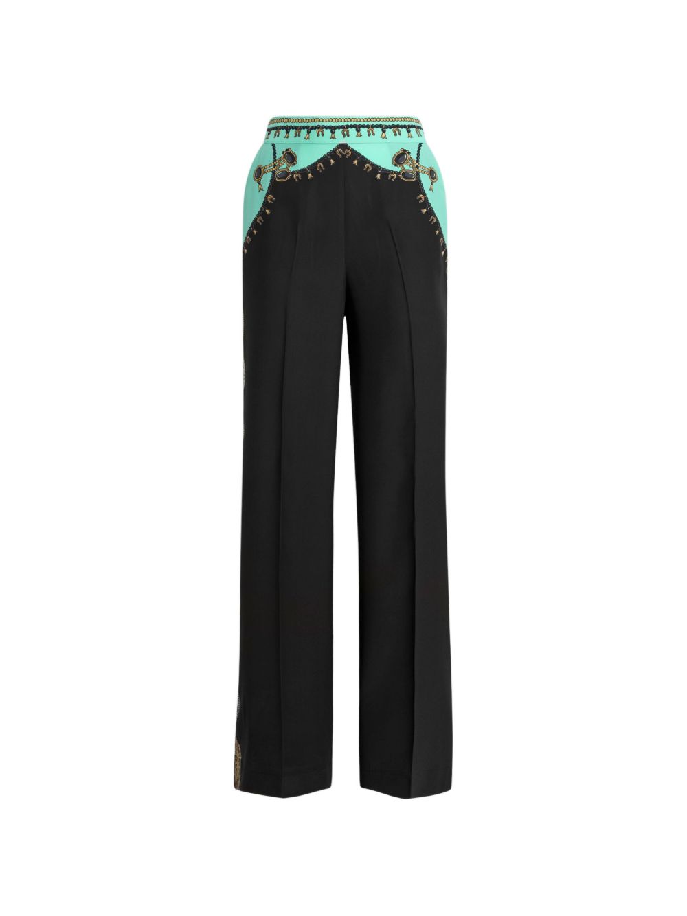 ETRO Etro Women Printed Silk Trousers