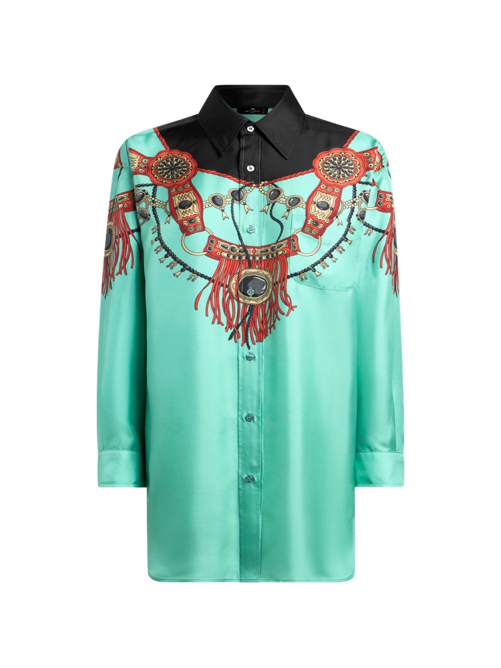 ETRO Etro Women Printed Silk Shirt