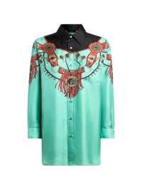 ETRO Etro Women Printed Silk Shirt