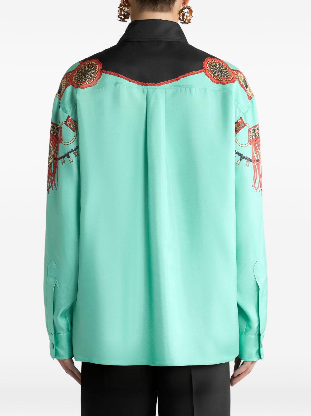 ETRO Etro Women Printed Silk Shirt