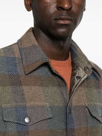 Etro Men Wool Checked Shirt