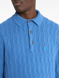 Etro Men Cashmere Polo Shirt