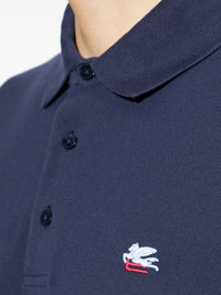 Etro Men Logo Cotton Polo Shirt