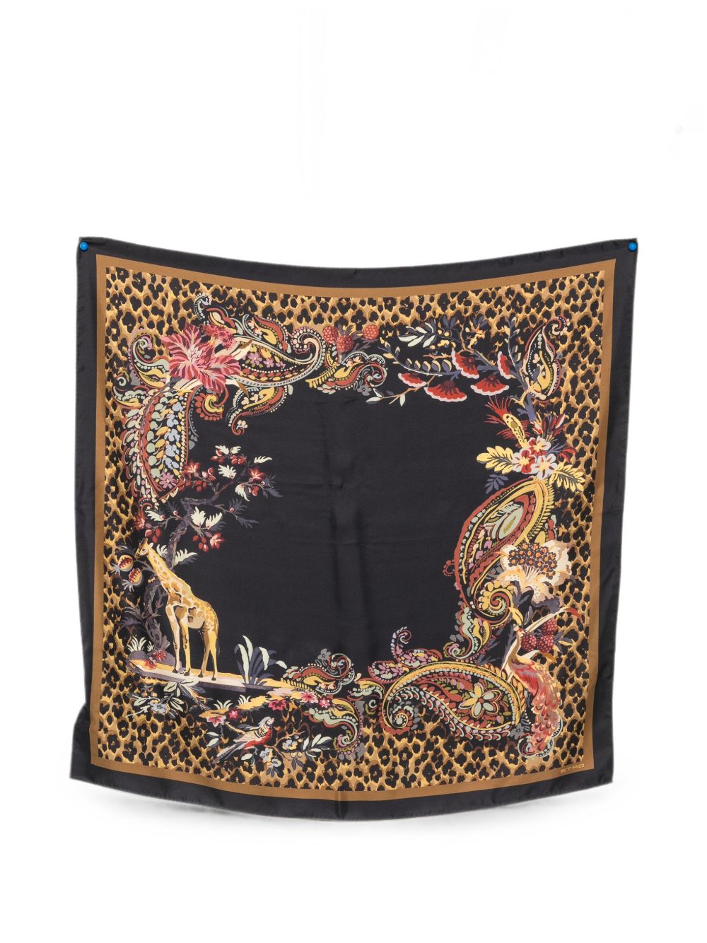 Etro Women Printed Silk Foulard