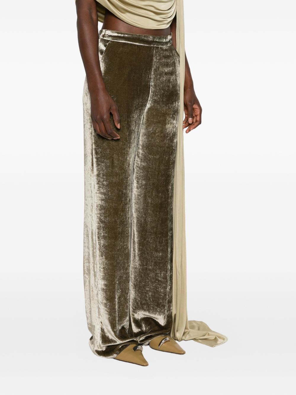 Etro Women Velvet Trousers