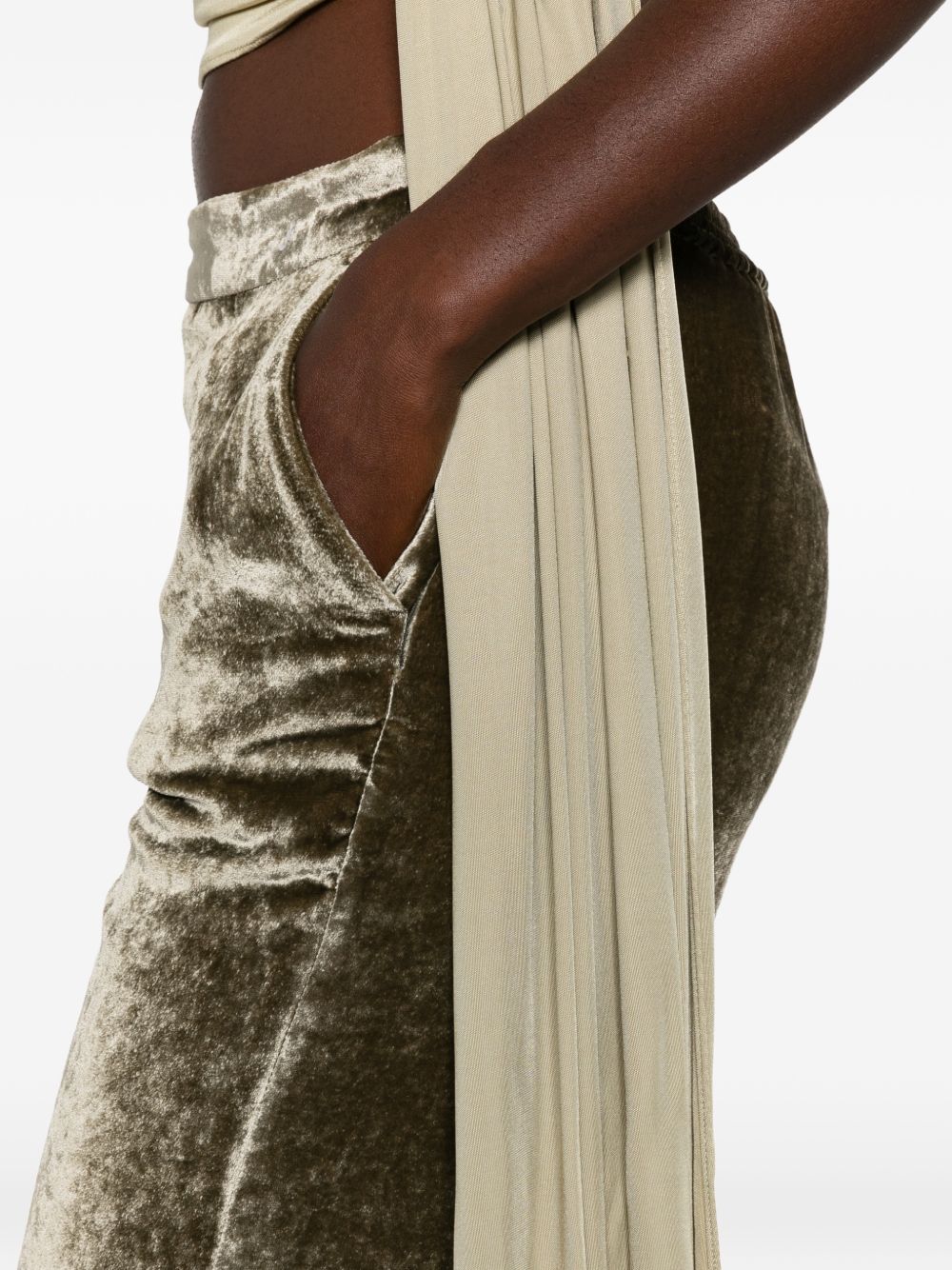 Etro Women Velvet Trousers