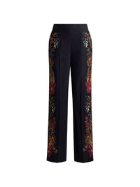 Etro Women Silk Trousers