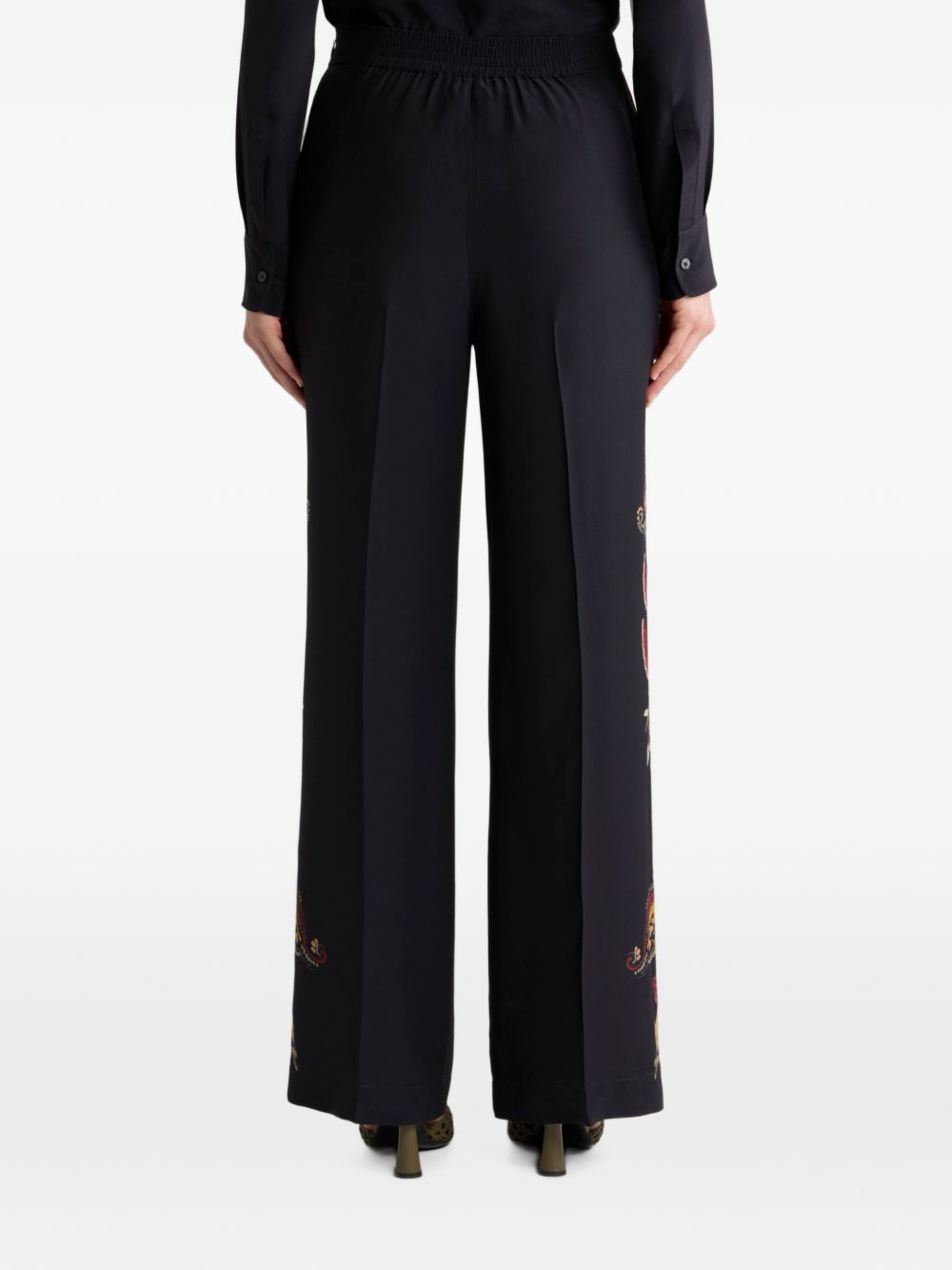 Etro Women Silk Trousers