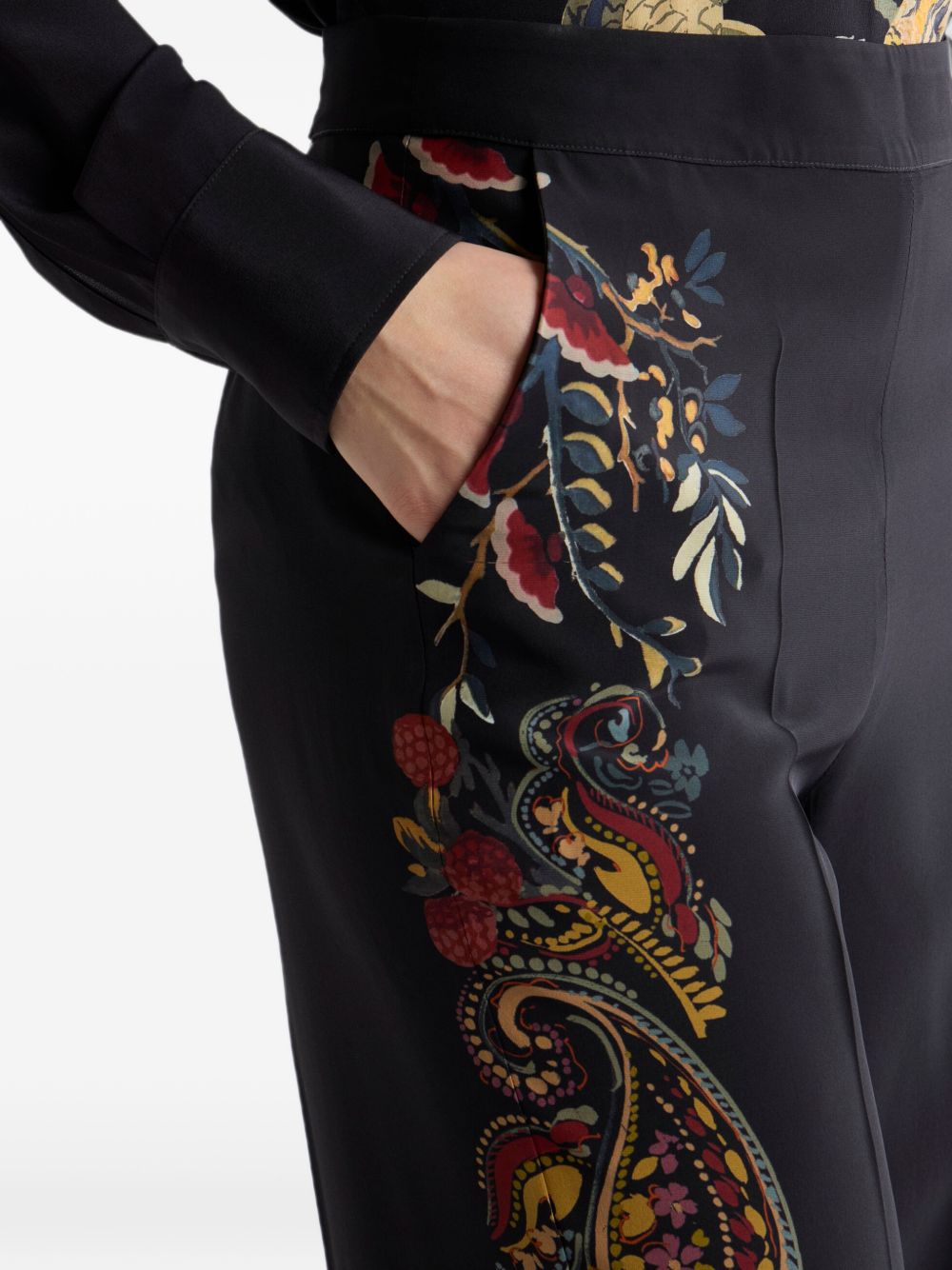 Etro Women Silk Trousers