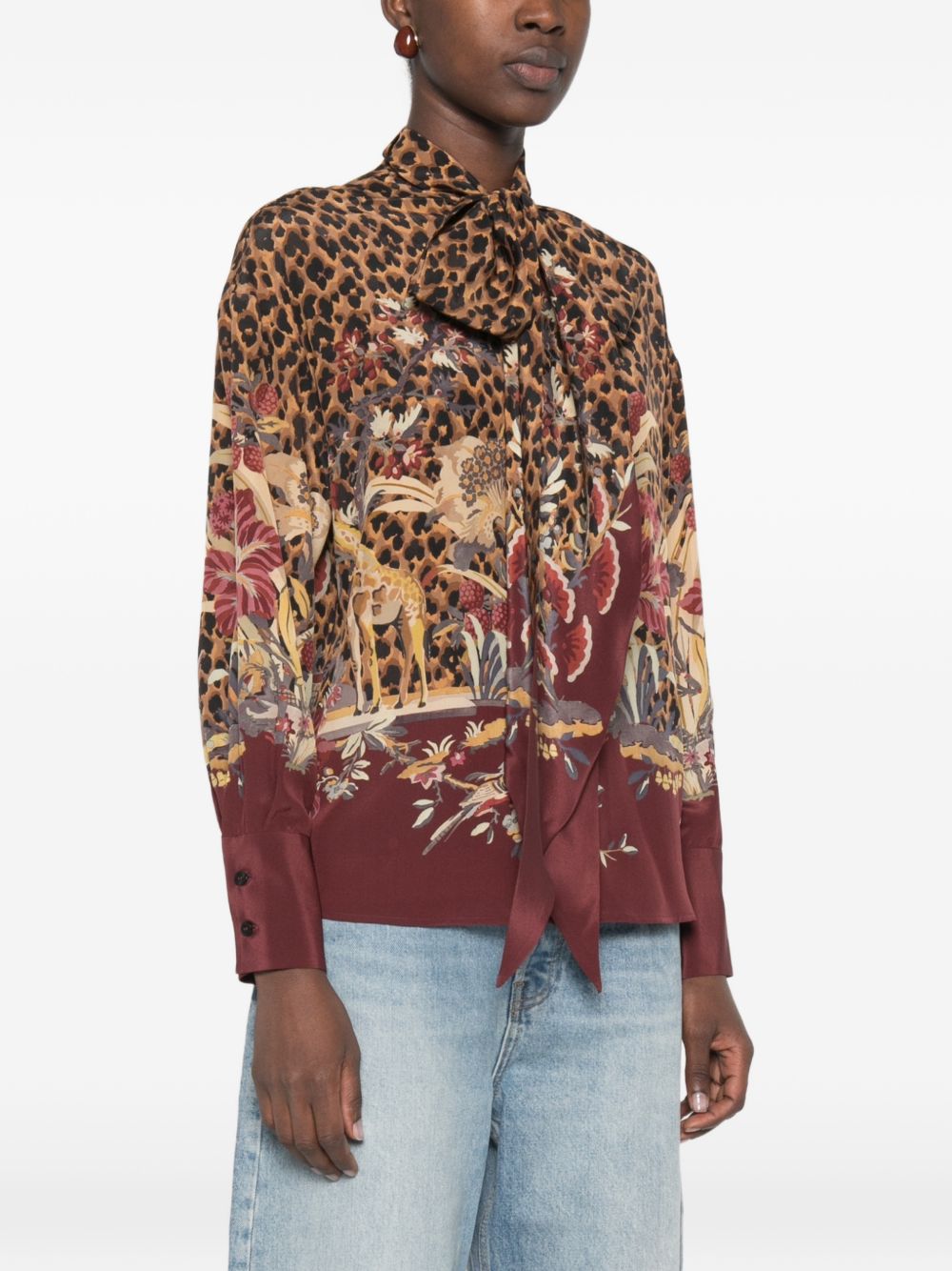 ETRO Etro Women Printed Silk Shirt