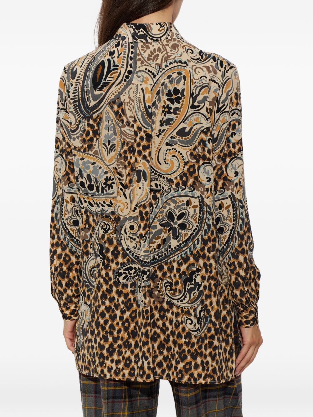Etro Women Printed Silk Shirt
