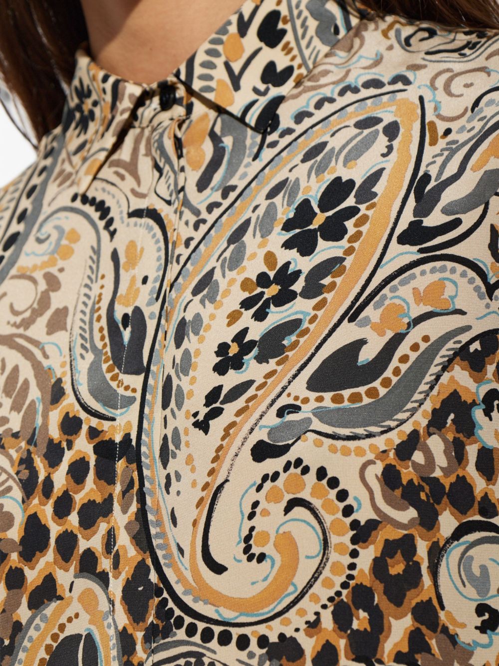 Etro Women Printed Silk Shirt