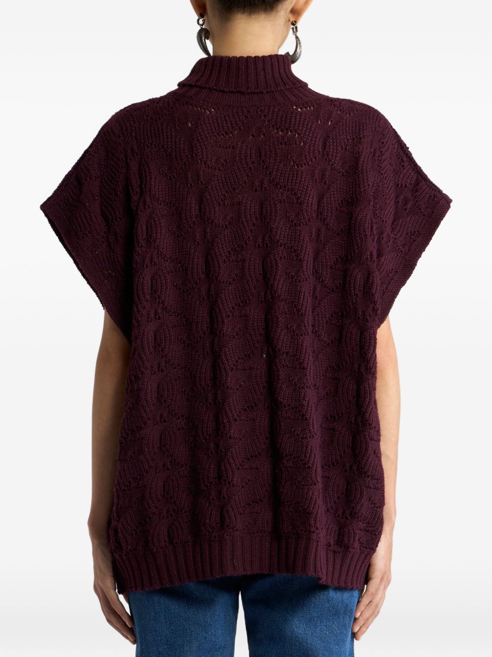 Etro Women Wool Blend Polo Shirt