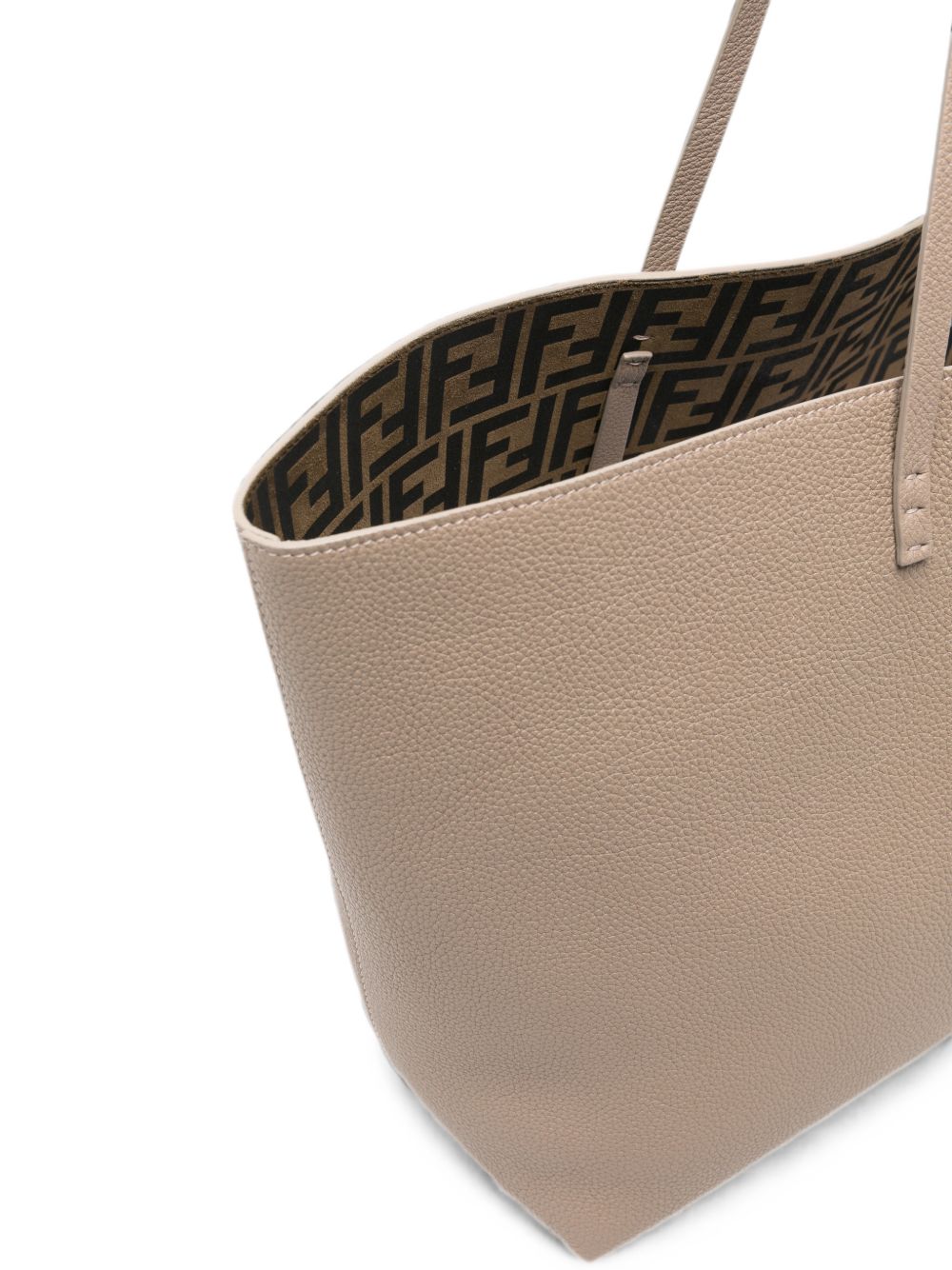 Fendi Women Roll Medium Leather Tote Bag