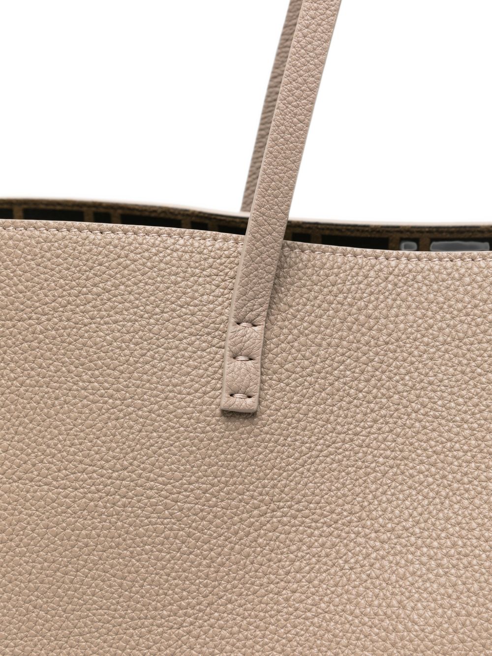 Fendi Women Roll Medium Leather Tote Bag