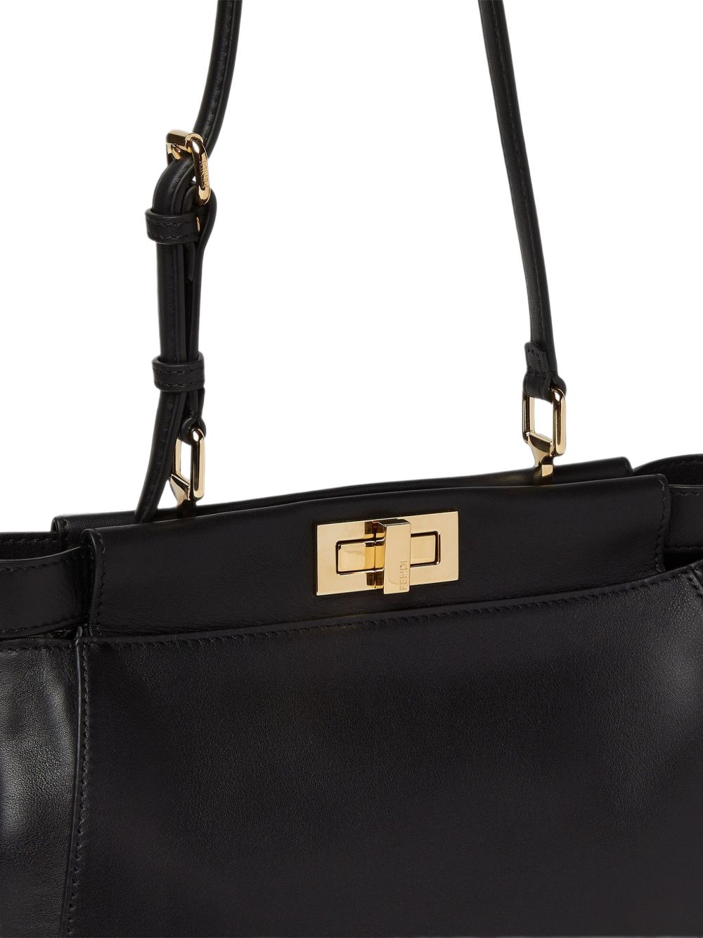 FENDI Fendi Women My Peekaboo Small Leather Handbag