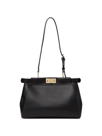 FENDI Fendi Women My Peekaboo Small Leather Handbag