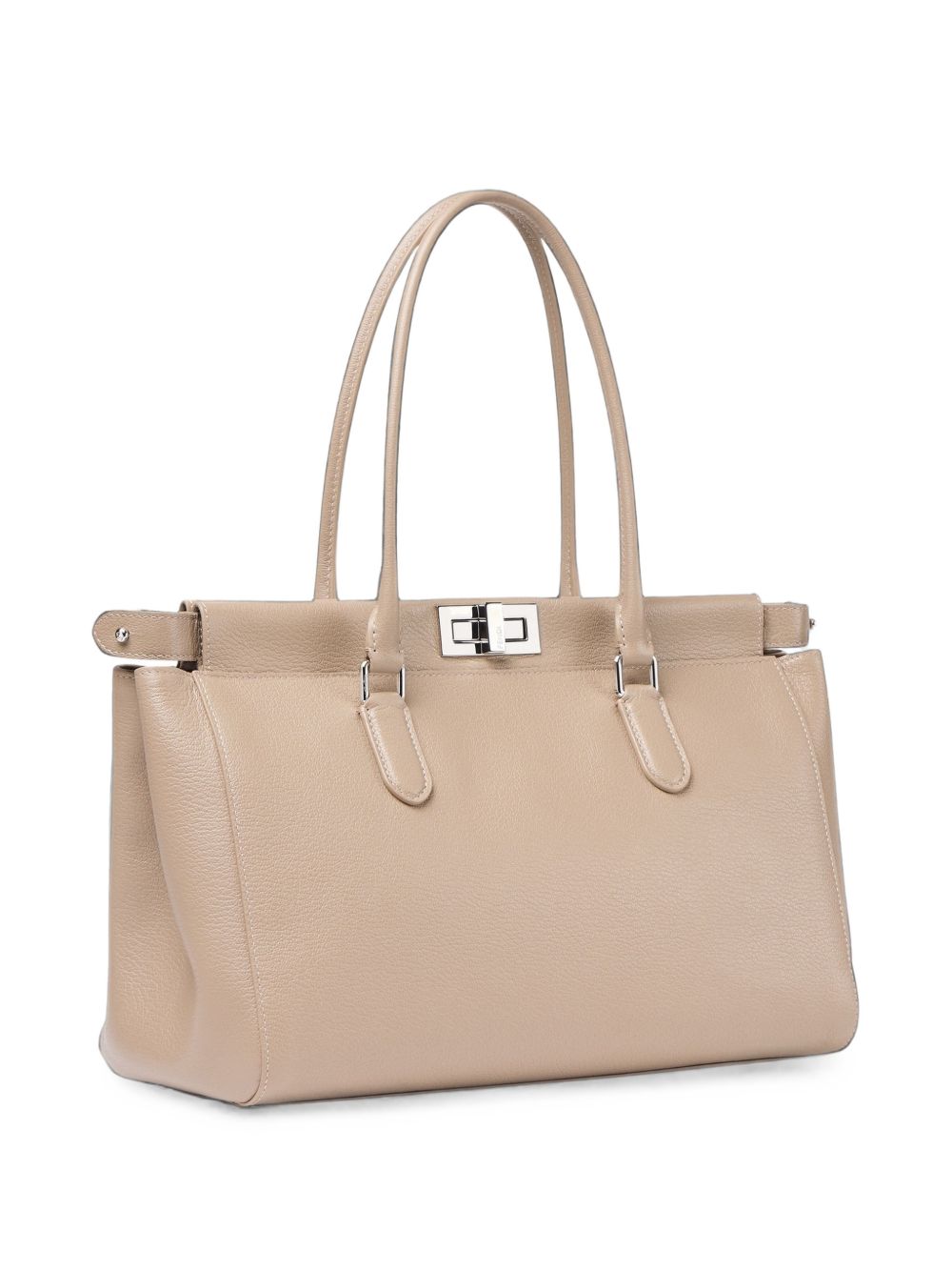 Fendi Women Peekaboo Small Leather Tote
