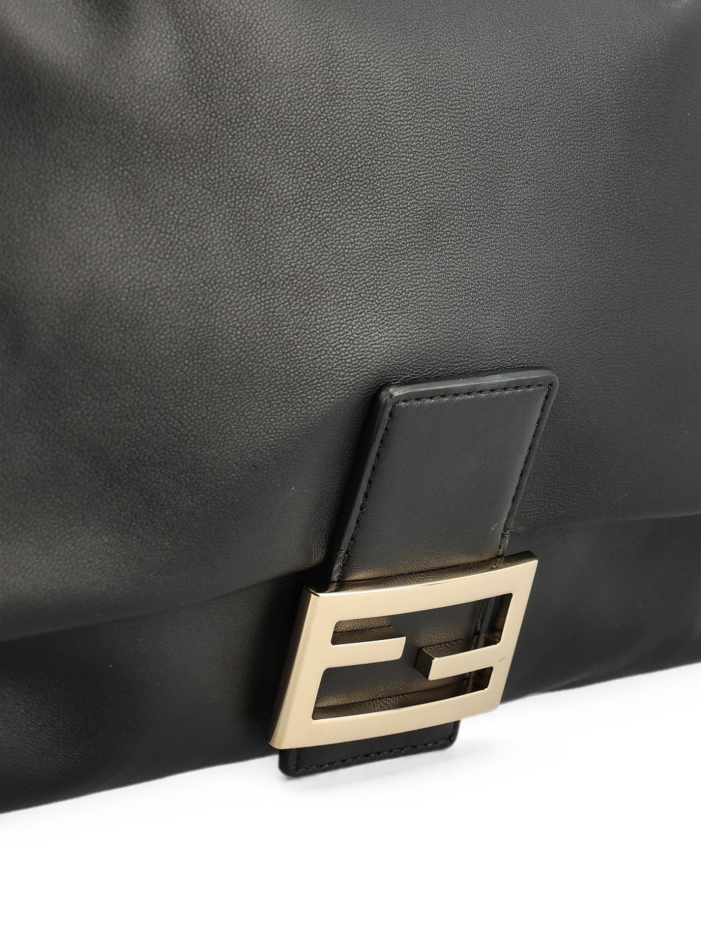 Fendi Women Baguette Large Leather Shoulder Bag