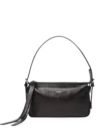 Fendi Women Zip Top Small Leather Shoulder Bag