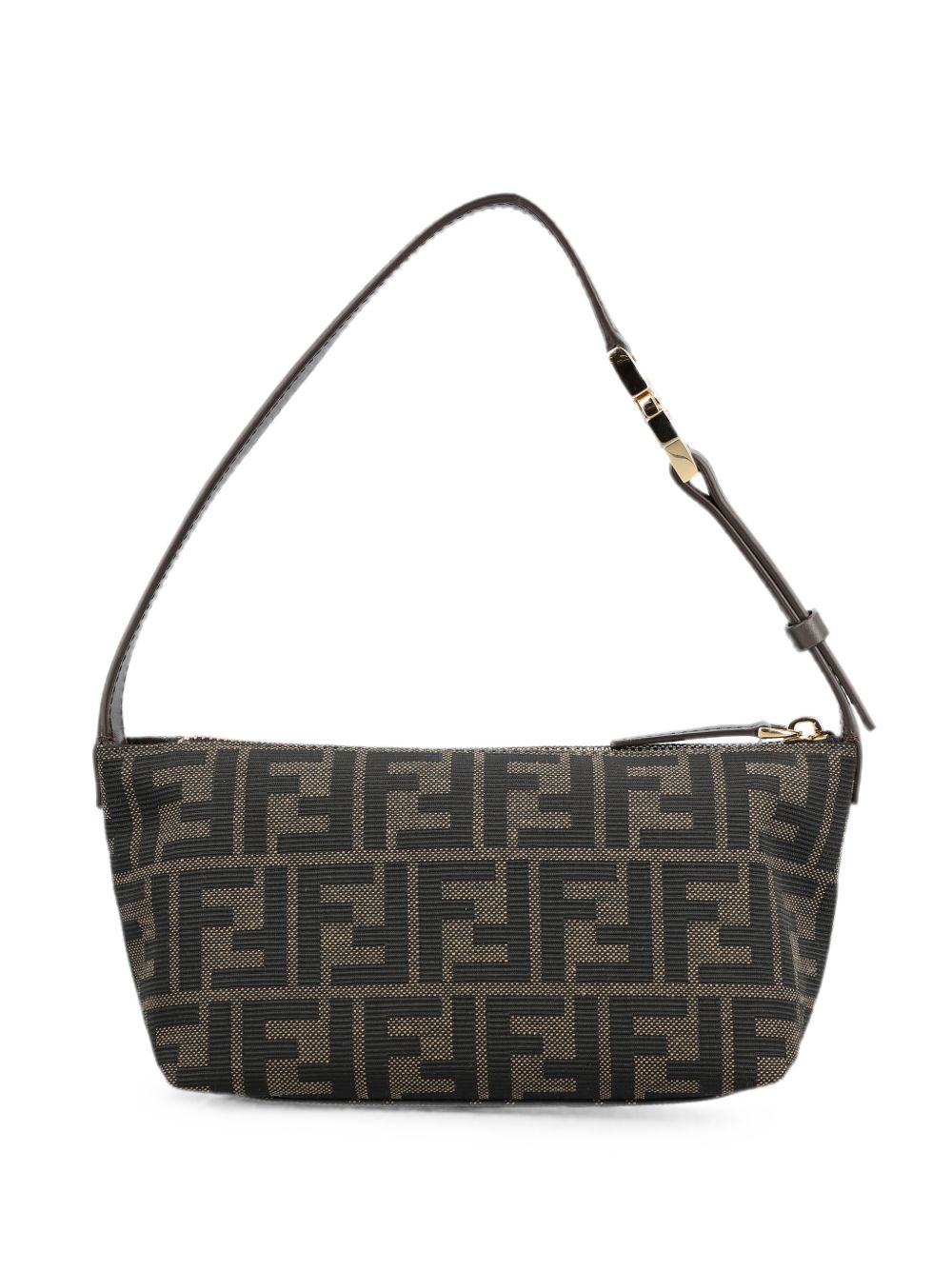 Fendi Women Ff Jacquard Pouch