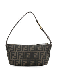 Fendi Women Ff Jacquard Pouch