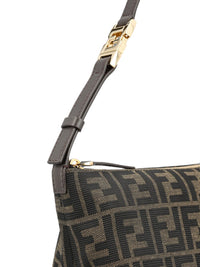 Fendi Women Ff Jacquard Pouch