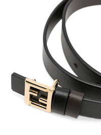 Fendi Women Ff Leather Belt
