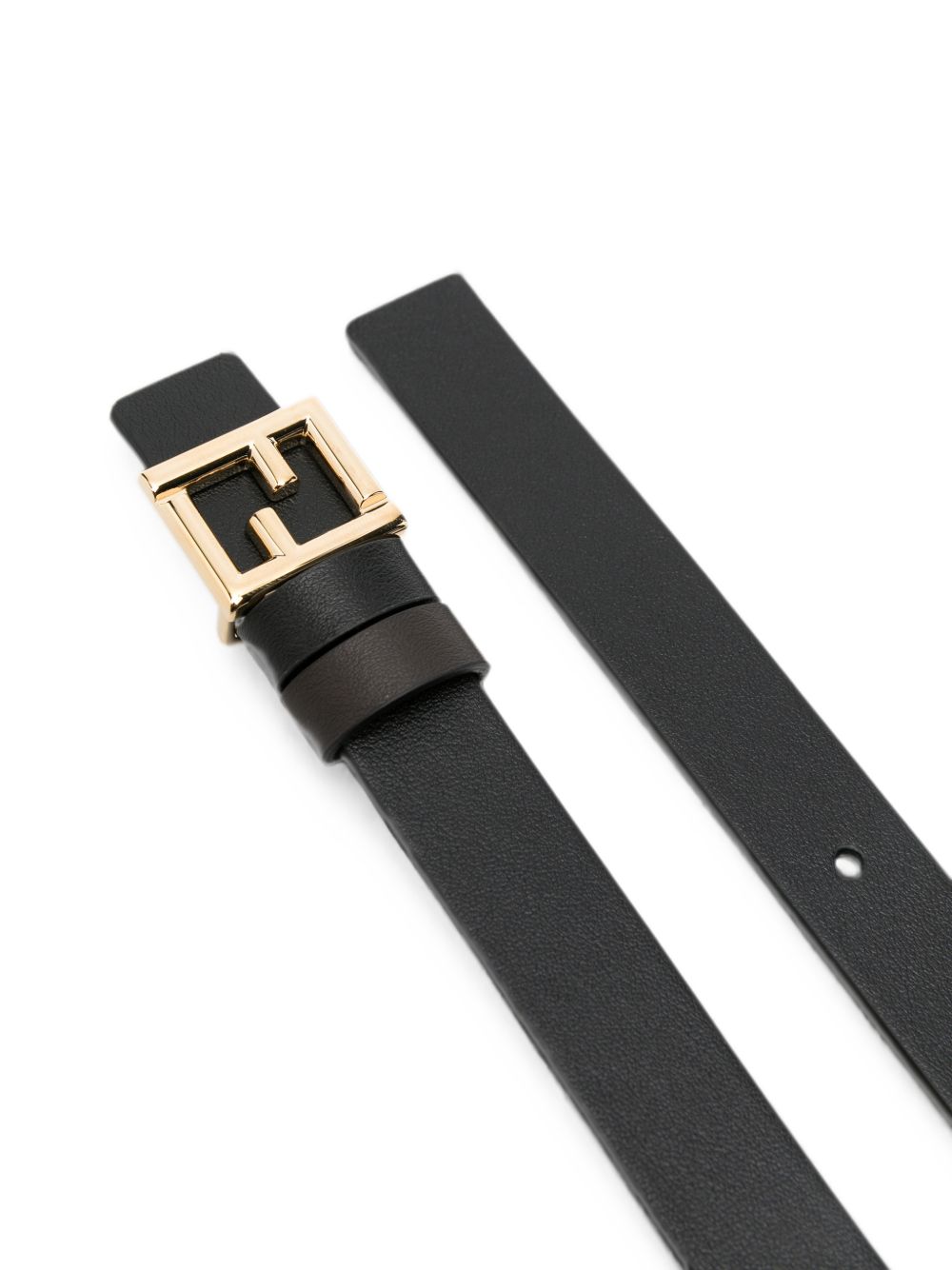Fendi Women Ff Leather Belt