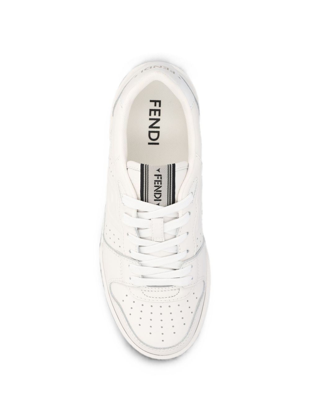 Fendi Women Fendi Match Leather Sneakers