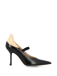 Fendi Women Fendi Nude Leather Pumps