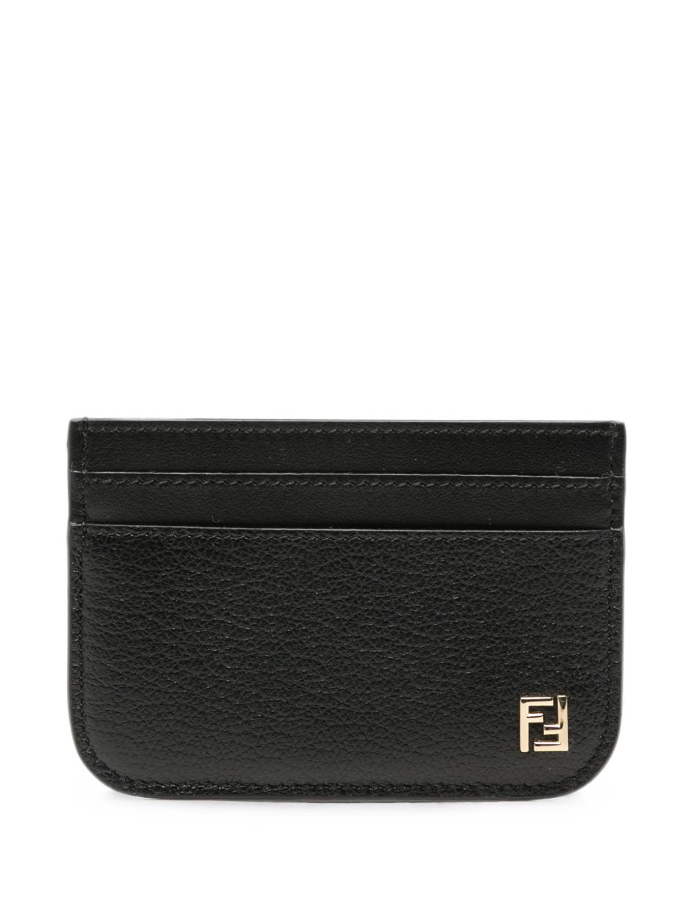 Fendi Women Ff Leather Card Case
