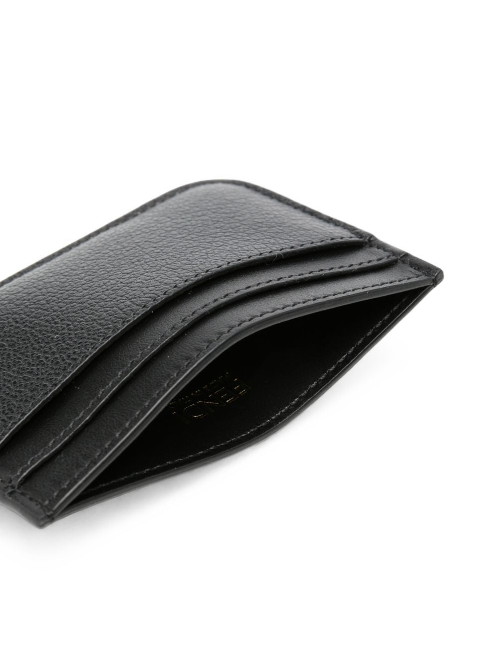 Fendi Women Ff Leather Card Case