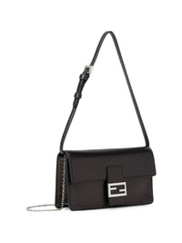 Fendi Women Tube Leather Wallet On Chain