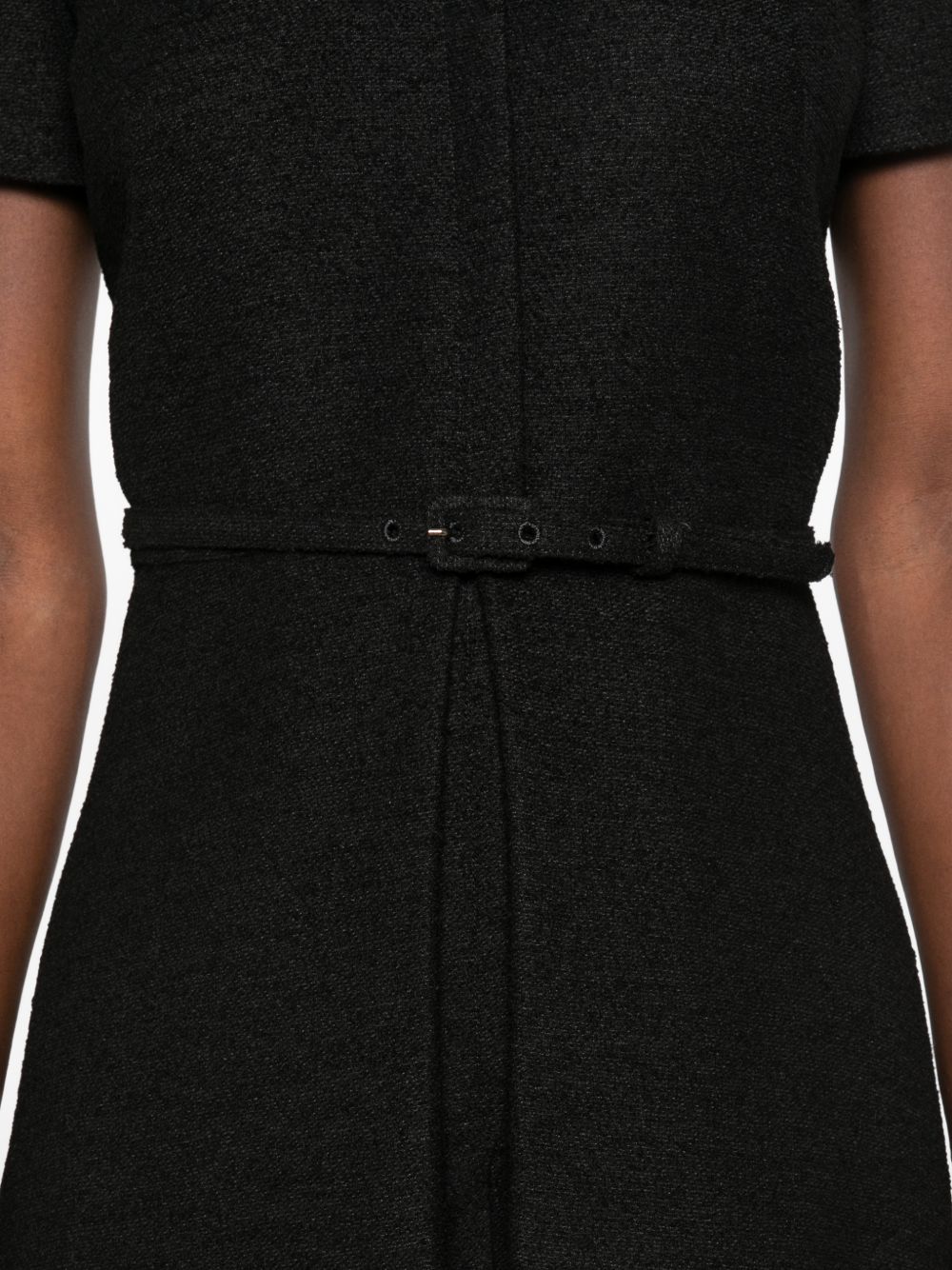 Fendi Women Bouclé Wool Midi Dress