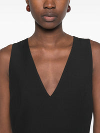 Fendi Women Wool And Silk Blend Midi Dress