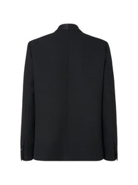 Fendi Women Wool Single-Breasted Blazer Jacket