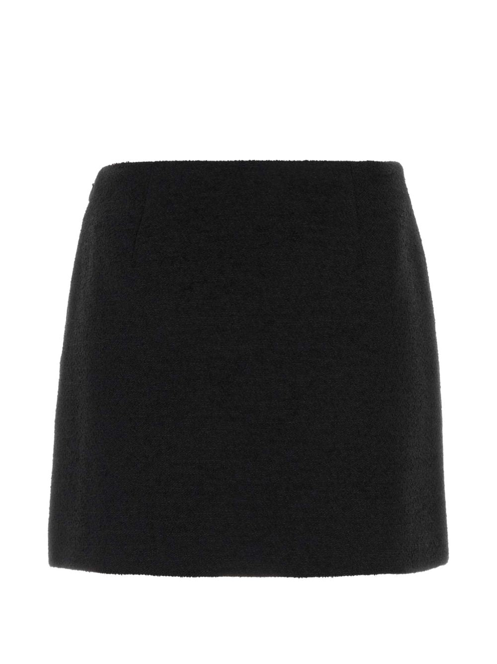 Fendi Women Bouclé Wool Mini Skirt