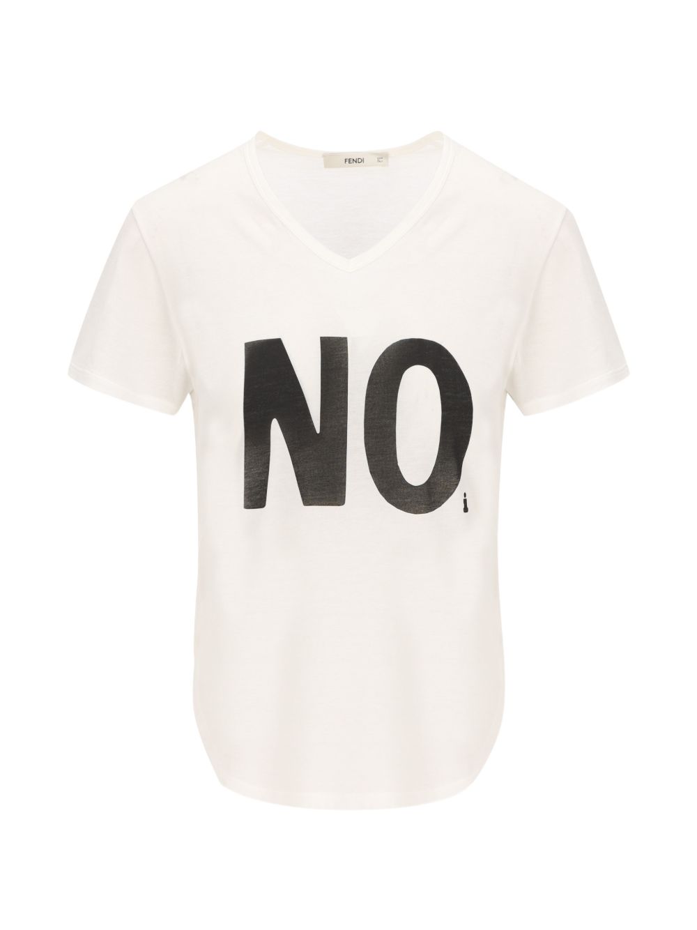 Fendi Women No Print Cotton T-Shirt