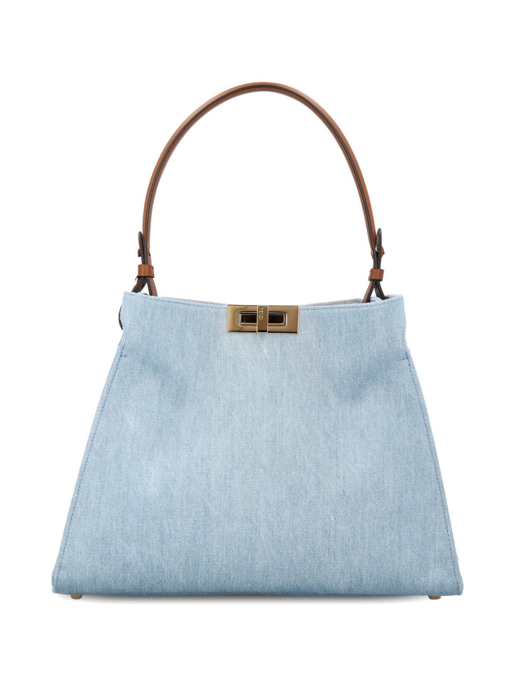 Fendi Women Fendi Way Medium Denim Tote