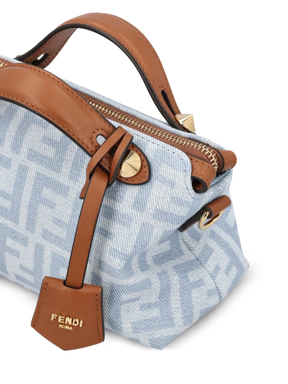 Fendi Women By The Way Mini Denim Handbag