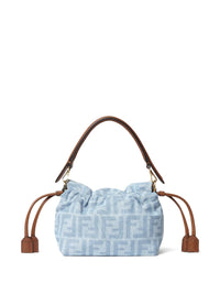 FENDI Fendi Women Mamma Baguette Small Denim Handbag